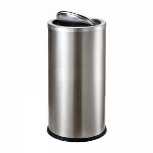 Vì sao nên dùng thùng rác inox nắp lật cho nhà vệ sinh?