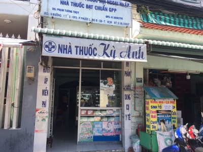 Sang nhà thuốc tây quận 9