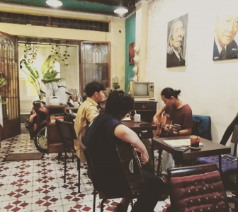 Sang Quán Cafe An Xanh 1958 - Learning Hub Cafe Trương Định quận 1