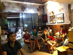 Sang quán cafe trà sữa gần chợ bà chiểu, bình thạnh