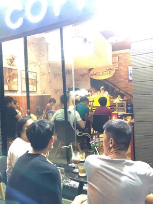 Sang quán cafe trà sữa gần chợ bà chiểu, bình thạnh