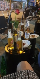 Sang quán Beer , Cafe vỉa hè