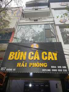 cần sang nhượng lại quán bún cá cay đặc sản hải phòng 