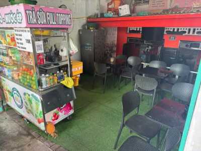 CẦN SANG NHƯỢNG QUÁN CÀ PHÊ MẶT TIỀN ĐƯỜNG HỒ TÙNG MẬU 