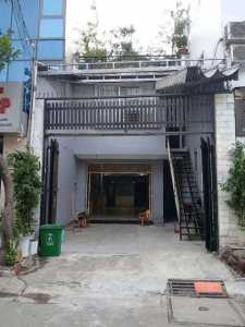 Cho thuê mặt bằng, diện tích 70m2 (sảng 4x12, sân 5x5), địa chỉ 52 Tân Cảng p25, 