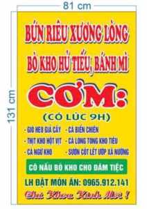 Do không người trông coi mình cần sang nhượng quán cơm Đường Trần Phú Phường 