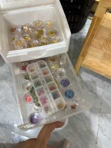 Cần thanh lý hết chỗ đồ nail này tại 62C Trần Quốc Toản ,Hoàn kiếm,  Hà Nội