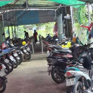 Sang quán cà phê võng ngay cổng Visip3 logo Hội Nghĩa Tân Uyên Bình Dương        