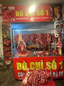 Em cần sang nhượng quán bò tơ lẩu bò mang về tại chợ Tân Long Dĩ An Bình Dương