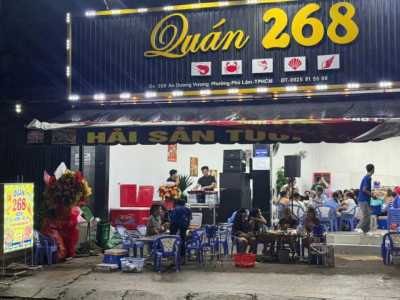 mình chính chủ cần sang lại quán nhậu tại mặt tiền an dương vương quận 6.    