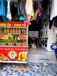 THANH LÝ TOÀN BỘ TIỆM GIẶT SẤY & XE NƯỚC ÉP - SINH TỐ 