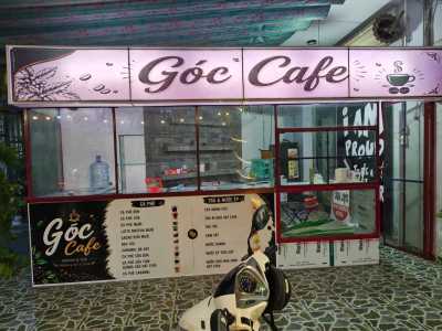 Do có việc nên mình sang gấp quán cafe cóc