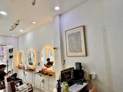 sang nhượng mặt bằng kinh doanh làm tóc  
