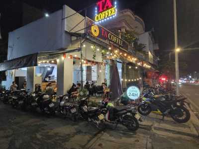 Chính chủ sang quán caffe TA 24H 2 mặt tiền Tân Kỳ Tân Quý.