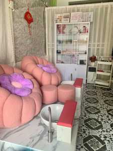 sang gấp tiệm nail  mi gội tại 15c tân hòa 2 tăng nhơn phú thủ đức