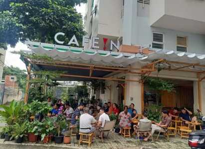 Sang quán cafe vị thế ngay chung cư đông dân - vào vận hành ngay