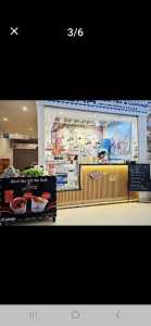 sang quầy kiot bán cafe trà sữa