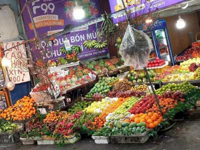 CHÍNH CHỦ NHƯỢNG LẠI SẠP HOA QUẢ BỐN MÙA 