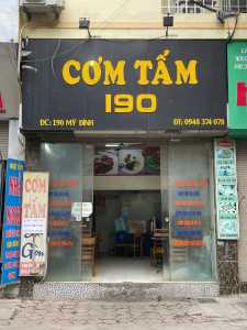 ho thuê cửa hàng số 190 Đường Mỹ Đình Hà Nội