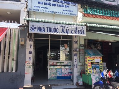 Sang nhà thuốc tây quận 9