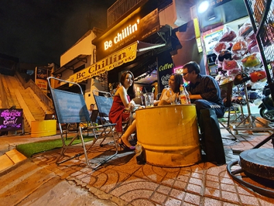 sang quán ca phê & beer craft ( bia bệt )