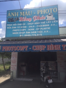 Sang tiệm photocoppy gần Khu 