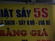 Sang tiệm giặt ủi, kinh doanh tốt