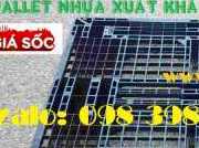 Pallet nhựa có thay thế hoàn toàn pallet gỗ không?