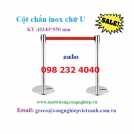 Cột chắn inox dây kéo và cột chắn dây nhung – Nên chọn loại nào?