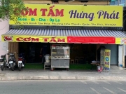 Sang quán cơm tấm giá rẻ 505 Kênh Tân Hóa, P. Hòa Thạnh, Q. Tân Phú