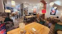 sang nhượng tiệm bánh & cafe  lượng khách sẵn sàng, trang thiết bị bếp bánh 