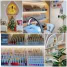 sang tiệm gấp - kịp làm tết tiệm nail  gội đầu dưỡng sinh nối mi