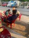 cần sang quán cà phê và ăn sáng miến gà bánh canh tại chợ phú lợi phường phú